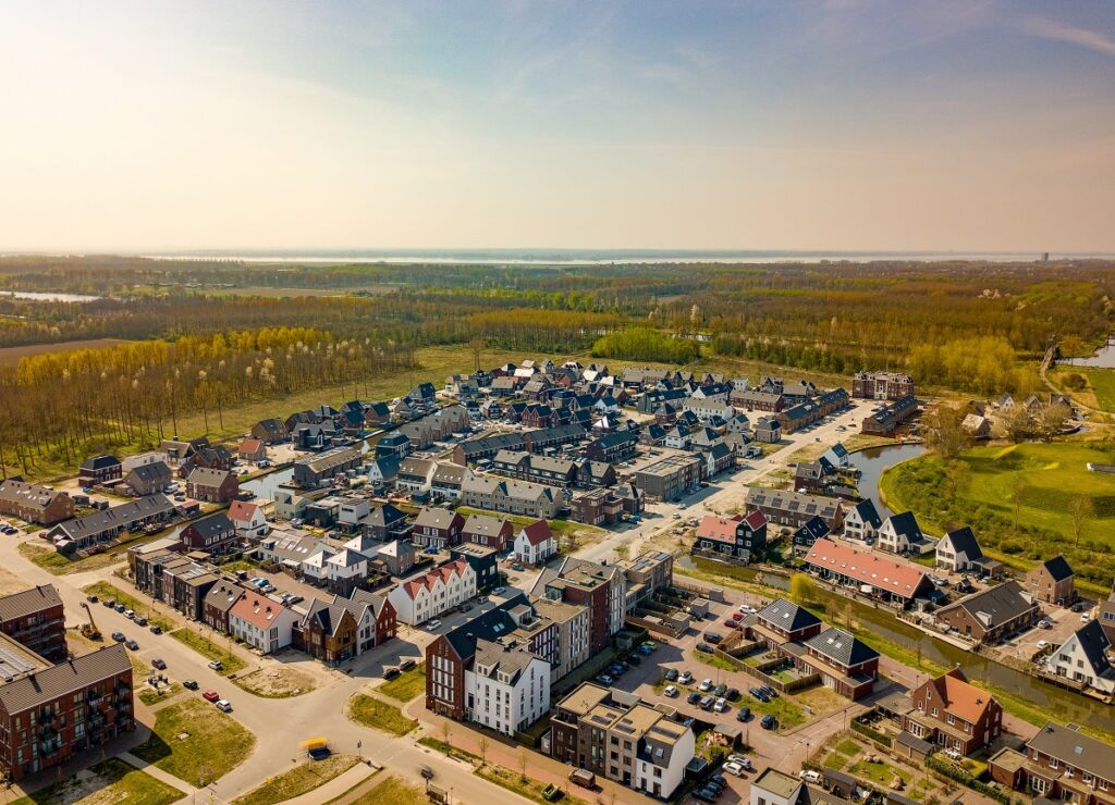 Uitzicht op Almere (Nobelhorst) Locatie aankoopmakelaar bij bosch makelaars