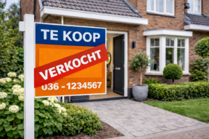 Woning verkocht - verkoopmakelaar